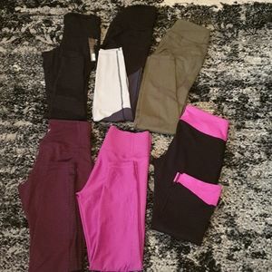 Old Navy leggings and capri